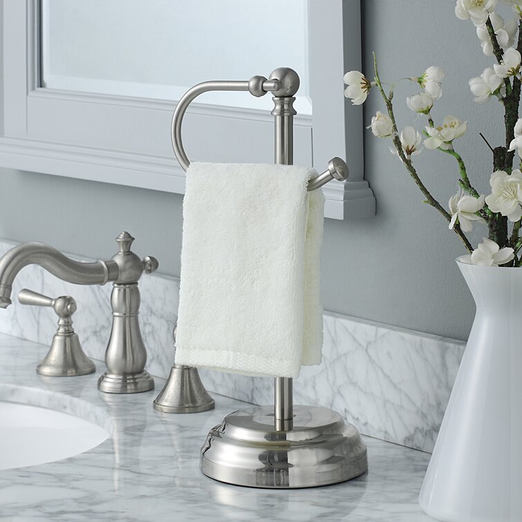 Vanity top towel holder new arrivals